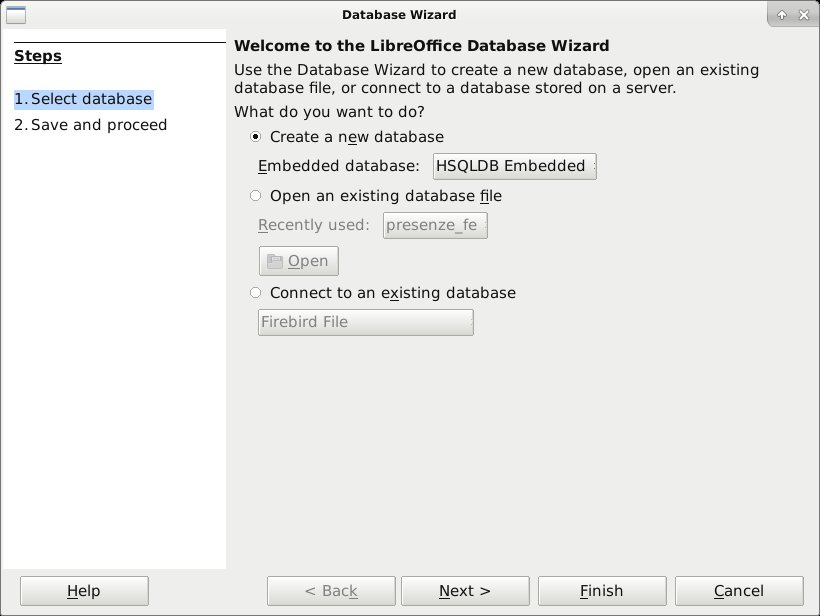 Figure 4: Select a Database.